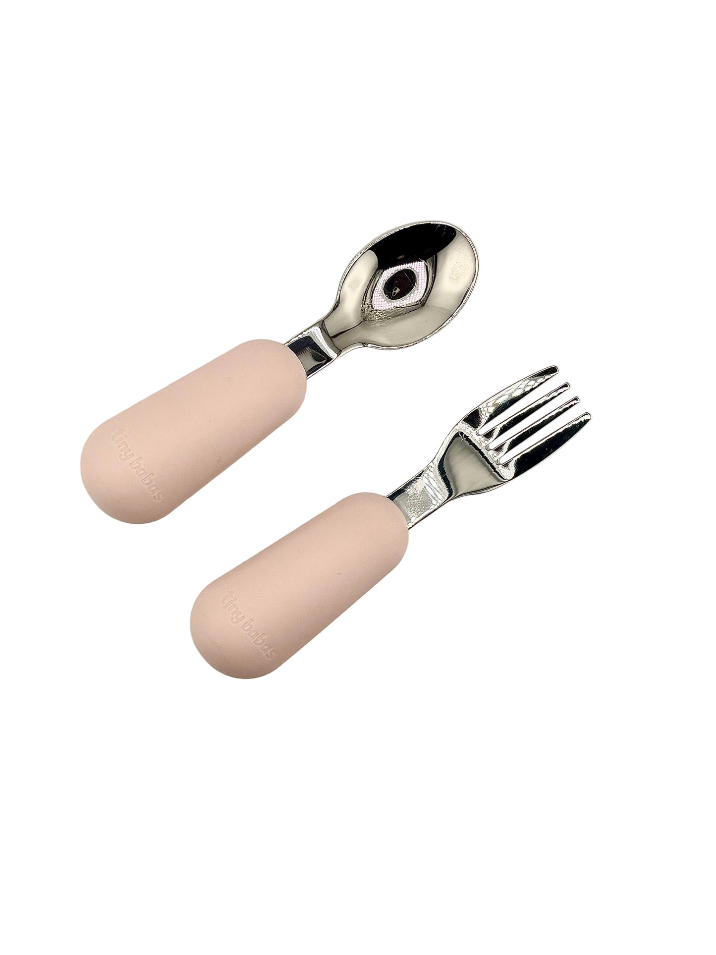 Stainless Steel Spoon and Fork