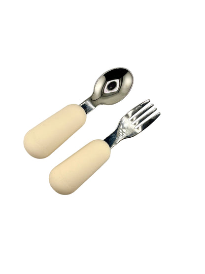 Stainless Steel Spoon and Fork