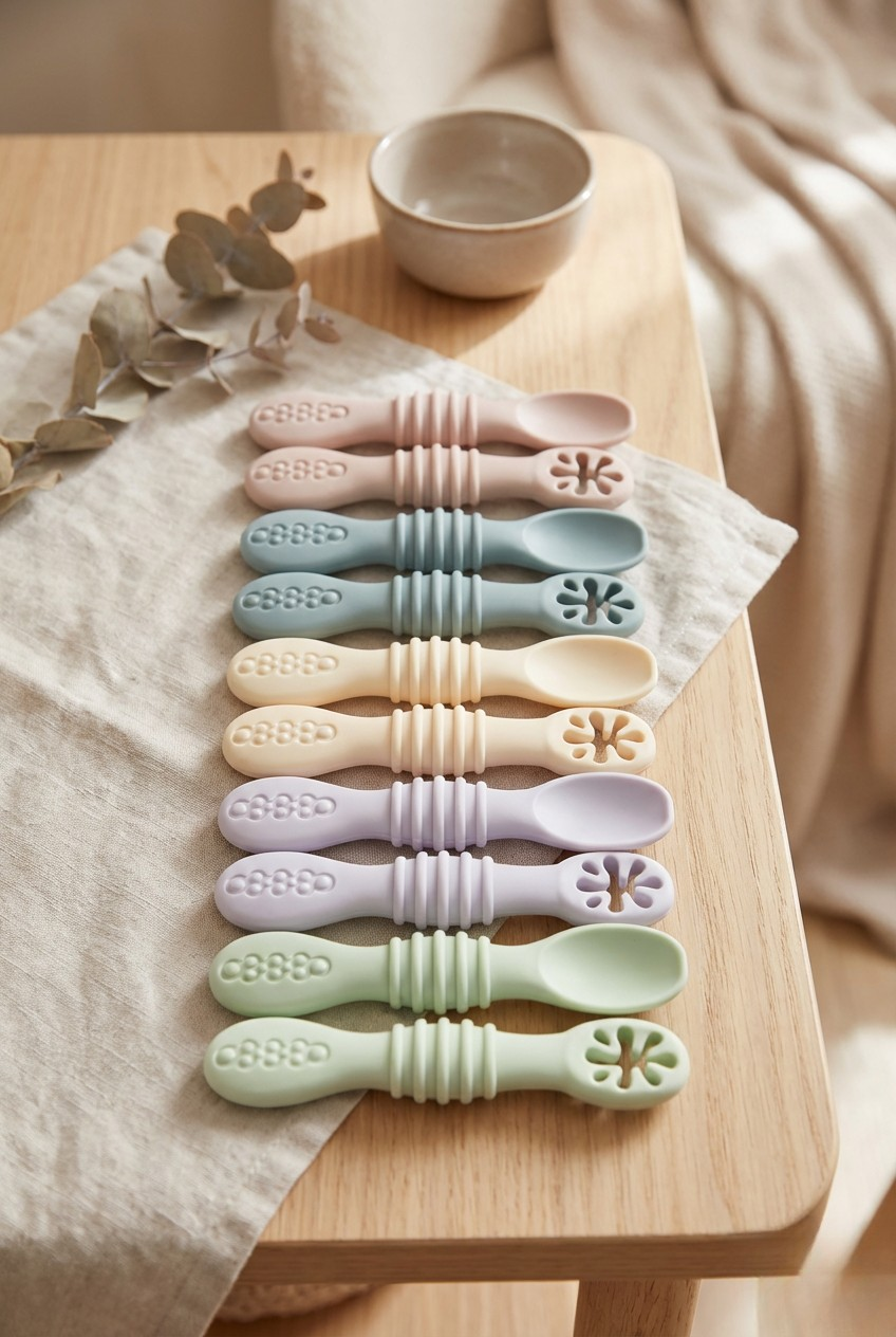Silicone Feeding Spoons