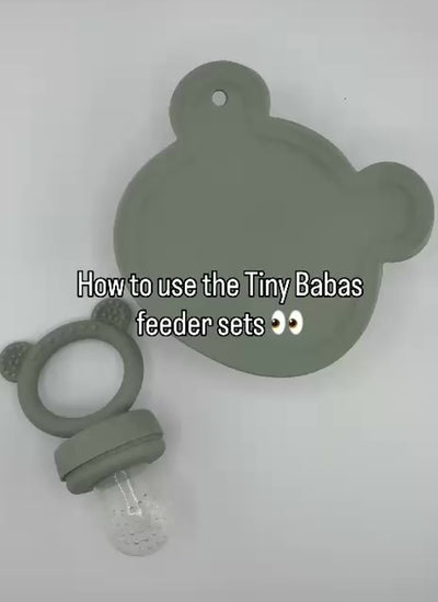 Video on how to use baby feeders